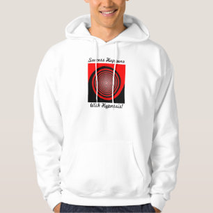 Veste À Capuche Le succès se produit avec l'hypnose et la spirale