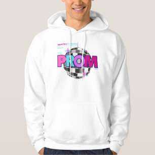 Veste À Capuche Le sweat-shirt à capuche blanc unisexe The Prom Ov