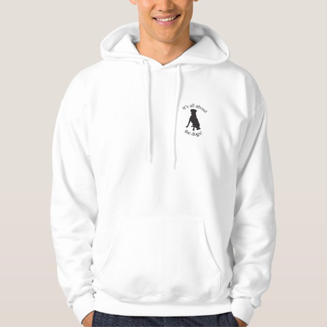 Veste À Capuche Le sweatshirt à capuchon de logo de délivrance de (Devant)
