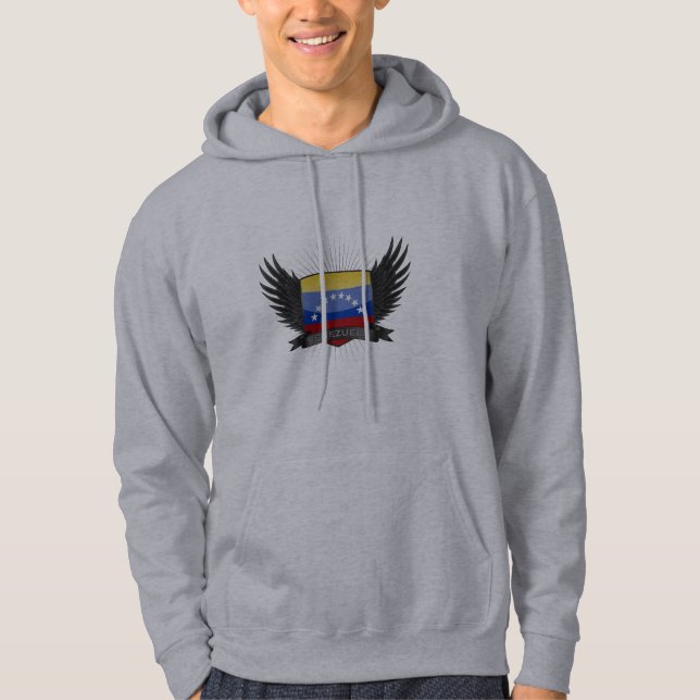VESTE À CAPUCHE LE VENEZUELA (Devant)