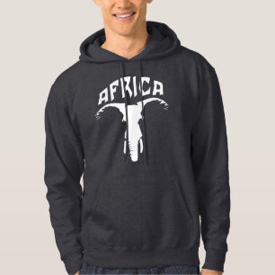Veste À Capuche Le visage des éléphants africains Afrique