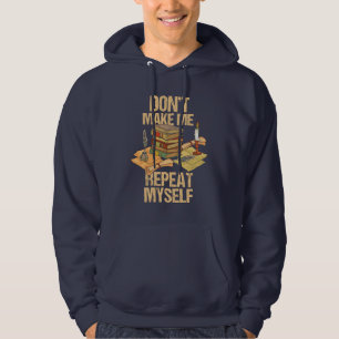 Veste À Capuche Leçon d'histoire ne me faites pas répéter
