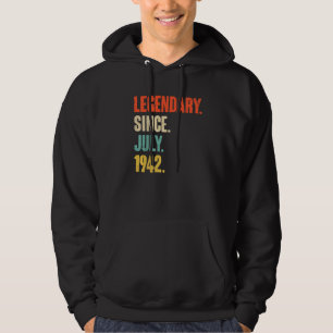 Veste À Capuche Légendaire depuis juillet 1942 80 ans 80e annivers