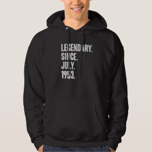 Veste À Capuche Légendaire depuis juillet 1953 69 ans 69e annivers