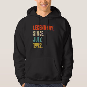 Veste À Capuche Légendaire depuis juillet 1992 30 ans 30e annivers