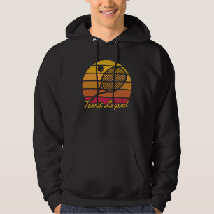 Veste À Capuche Légende du tennis Idée-cadeau du joueur de tenn