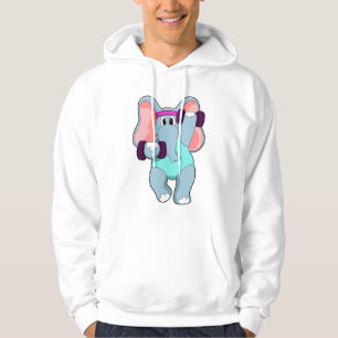 Veste À Capuche L'éléphant à l'état de force avec les cloches