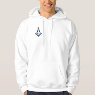 Veste À Capuche L'emblème bleu de loge