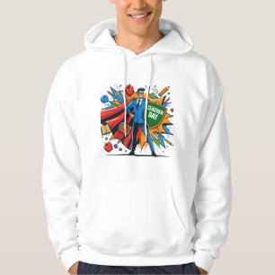 Veste À Capuche L'Enseignement Est Mon Appréciation Enseignant De