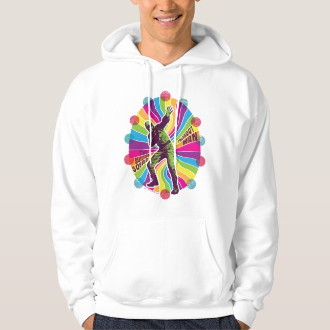Veste À Capuche L'équipe du suicide | Polka-Dot Homme Psychédéliqu (Devant)