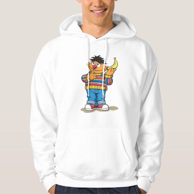Veste À Capuche Les bananes d'Ernie (Devant)