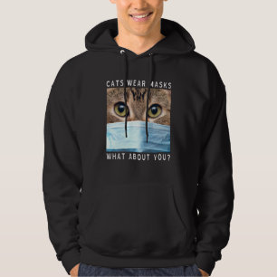 Veste À Capuche Les chats portent des masques et vous ? Masque fac