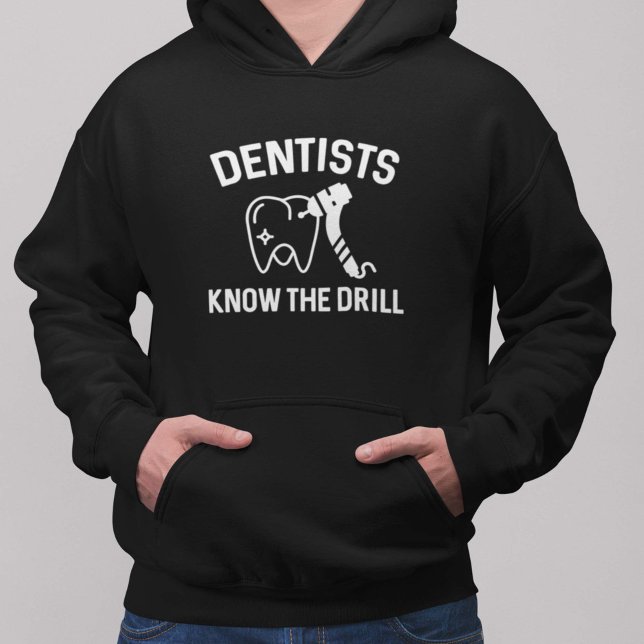 Veste À Capuche Les Dentistes Connaissent L'Exercice (Créateur téléchargé)