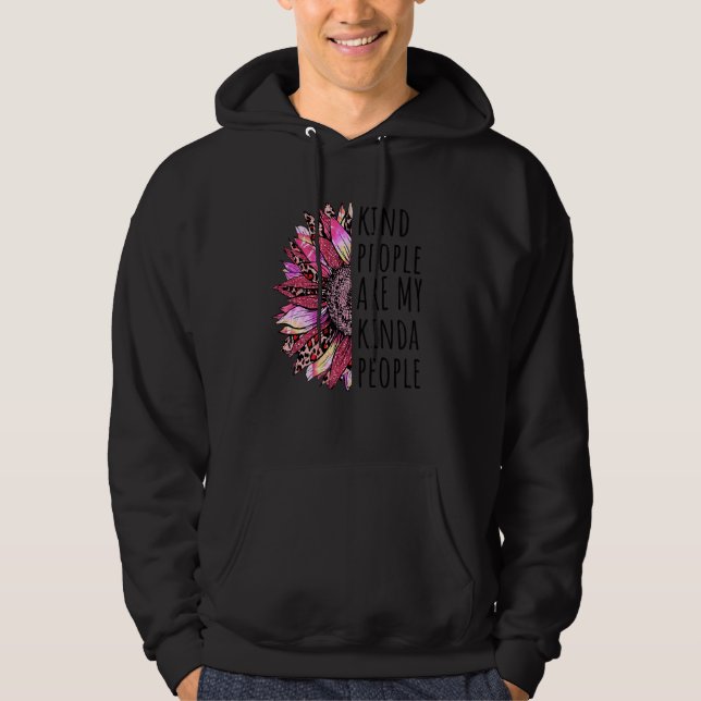 Veste À Capuche Les Gens Sont Mes Gens Kinda Inclusion Inspirat (Devant)