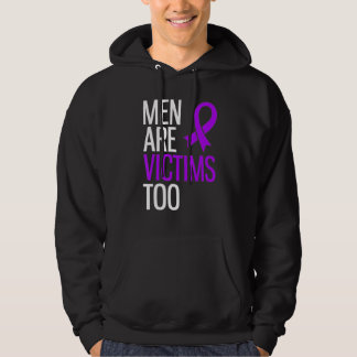 Veste À Capuche Les hommes sont victimes d'abus narcissique de vio