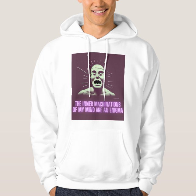 Veste À Capuche Les Machinations Intérieures De Mon Esprit Sont Un (Devant)