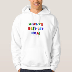 Veste À Capuche Les meilleurs cadeaux Oma Bright Colors du monde