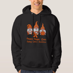 Veste À Capuche Les mignons génomes supportent le ruban orange Can