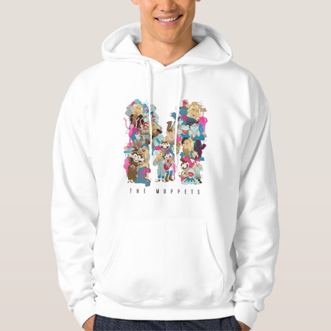 Veste À Capuche Les Muppets| Monogramme 3 des Muppets (Devant)