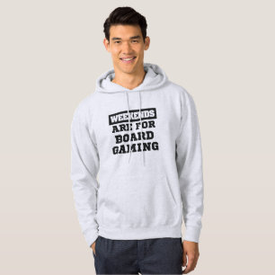 Veste À Capuche Les Week-ends-Cadeaux Du Joueur De Planche Sont Po