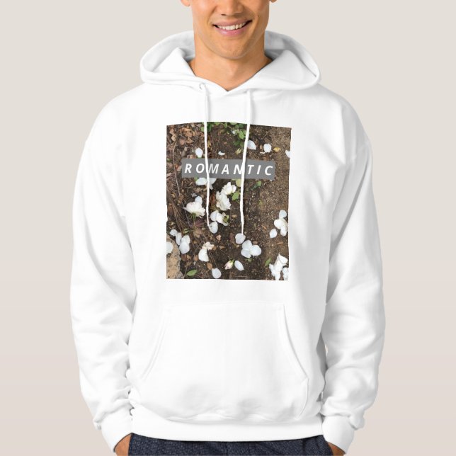 Veste À Capuche L'esthétique de la fleur ROMANTIQUE à l'esprit de  (Devant)