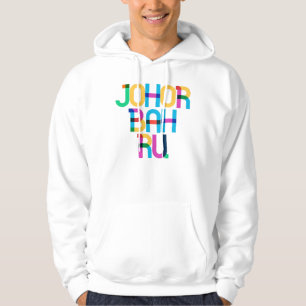 Veste À Capuche Lettres d'art populaire Johor Bahru Malaysia