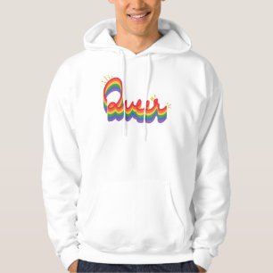 Veste À Capuche LGBT+ Pride. L'amour gay.