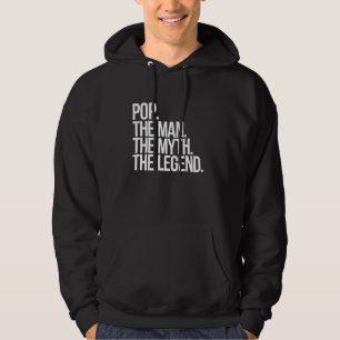 Veste À Capuche L'Homme Le Mythe La Légende Papa Cadeau Fête des P