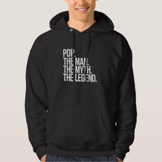 Veste À Capuche L'Homme Le Mythe La Légende Papa Cadeau Fête des P