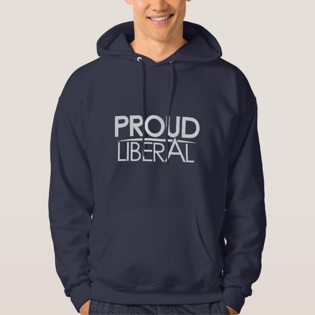 Veste À Capuche Libéral fier (Devant)