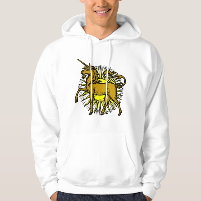 Veste À Capuche Licorne et Sun (Devant)