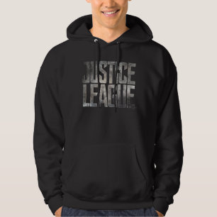 Veste À Capuche Ligue de Justice   Logo métallique de la Ligue de 
