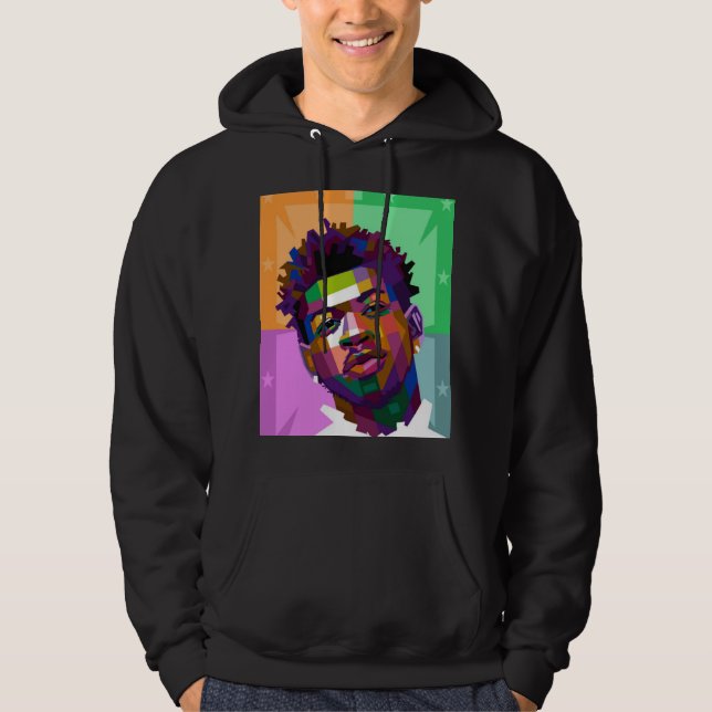 VESTE À CAPUCHE LIL NAS X POSTER (Devant)