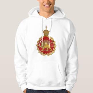 Veste À Capuche Lion and Sun Emblem – A Royal Persian Legacy