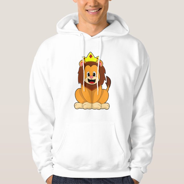 Veste À Capuche Lion avec couronne (Devant)