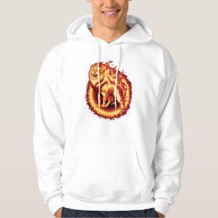 Veste À Capuche Lion de feu
