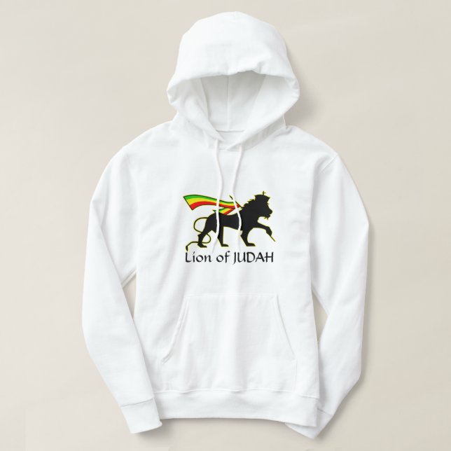 Veste À Capuche Lion de Juda (Design devant)