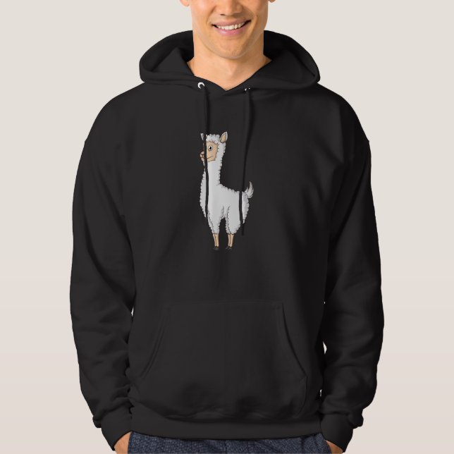 Veste À Capuche Llama (Devant)