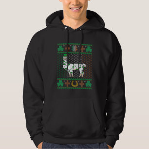 Veste À Capuche Llama Leprechaun Jour de la Saint Patrick Vacances