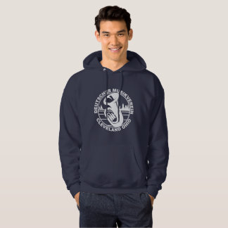 Veste À Capuche Logo à capuchon de blanc de sweatshirt de DMV