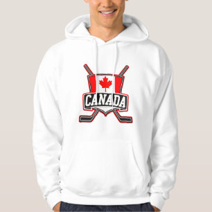 Veste À Capuche Logo canadien de hockey
