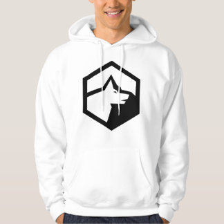 Veste À Capuche Logo de la ferme Wolf Mountain