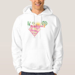 Veste À Capuche Logo de nature de Supergirl