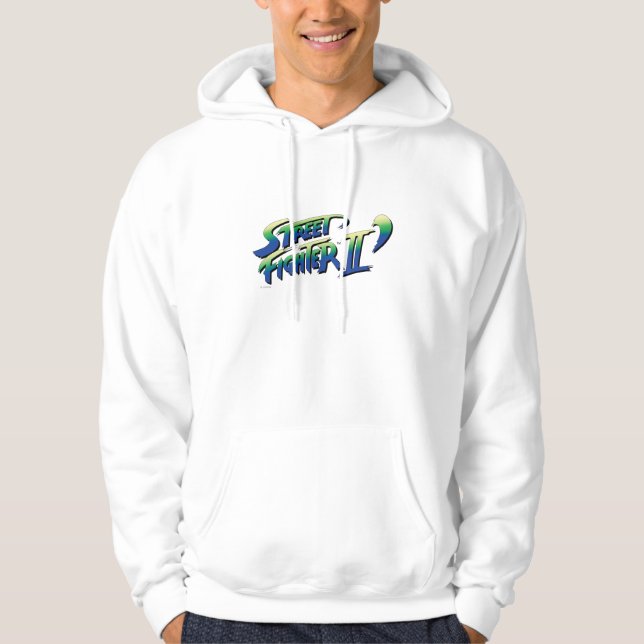 Veste À Capuche Logo de Street Fighter II (Devant)