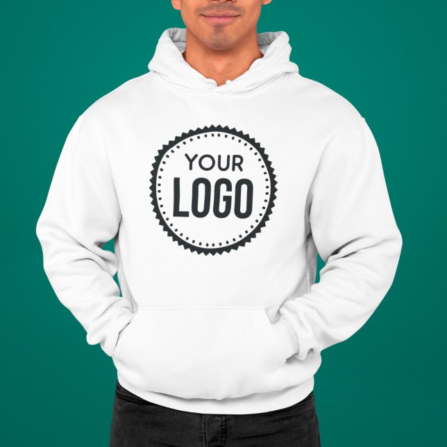 Veste À Capuche Logo d'entreprise personnalisé (Créateur téléchargé)