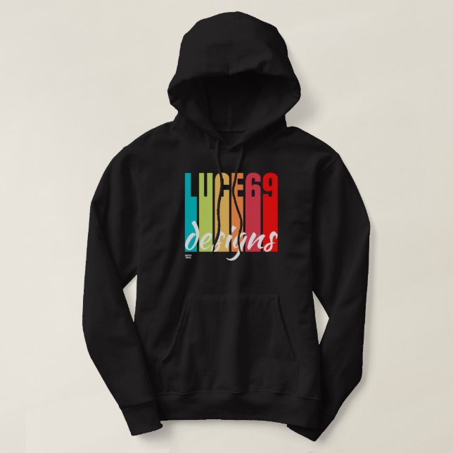 Veste À Capuche Logo "LUCE69 DESIGNS" (Design devant)