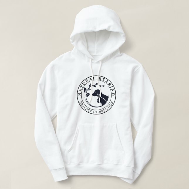 Veste À Capuche Logo NRBC Noir - Unisex (Design devant)