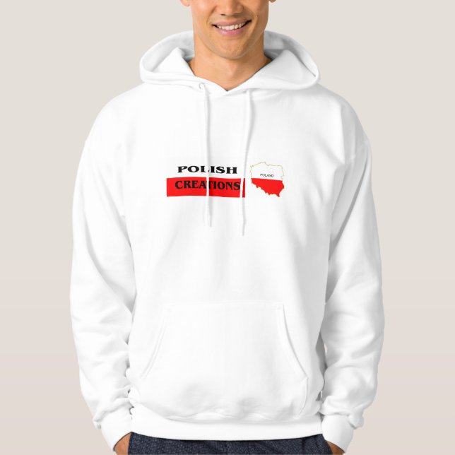 Veste À Capuche Logo polonais 1 (Devant)