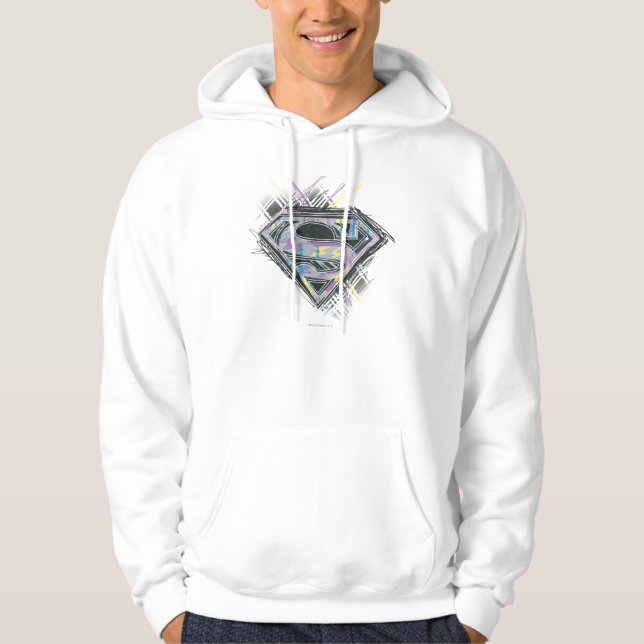 Veste À Capuche Logo Supergirl Scribbles (Devant)