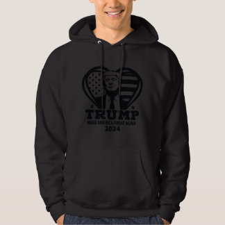 Veste À Capuche Logo Trump Sweatshirt capoté